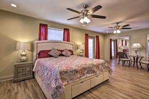 A bed or beds in a room at Contemporary NOLA Home - Walk to City Park!
