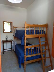 Dviaukštė lova arba lovos apgyvendinimo įstaigoje Casa Volcanalia