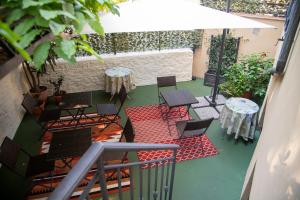 Balkón alebo terasa v ubytovaní B&B I Propilei di San Girolamo