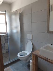 Koupelna v ubytování Ubytování U studny