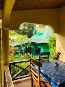 Zahrada ubytování O'Soleil Chalets Self Catering
