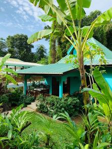 Zahrada ubytování O'Soleil Chalets Self Catering