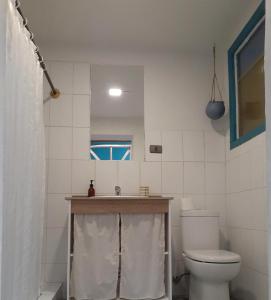 Um banheiro em Eco-Hostal Tambo Verde