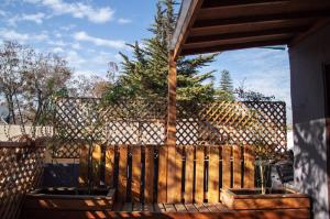Uma varanda ou terraço em Eco-Hostal Tambo Verde