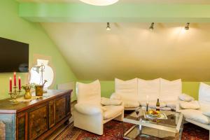 Istumisnurk majutusasutuses Putzenhof Appartements