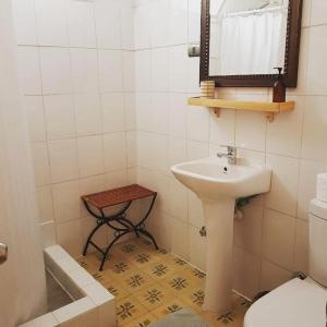 Um banheiro em Eco-Hostal Tambo Verde