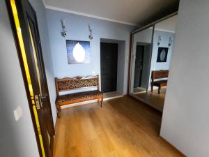 Postel nebo postele na pokoji v ubytování Lux.Ap4you.if