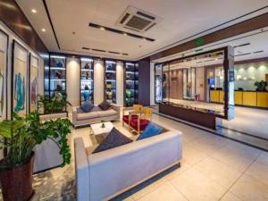 Posezení v ubytování Jinjiang Inn Select Zibo Boshan Passenger Station Branch