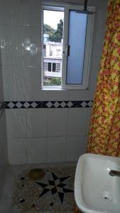 Koupelna v ubytování Temazcal casa gema