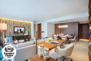 Ascott Sudirman Jakarta的休息区