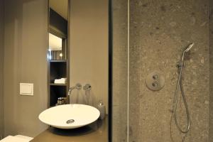 Kylpyhuone majoituspaikassa Sofia Apartments
