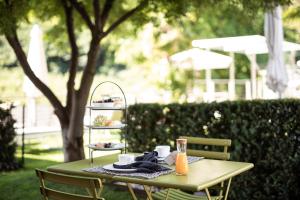 Zahrada ubytování Boutique Hotel Zum Rosenbaum