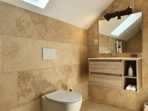 Ванная комната в Les Vieilles Pierres chambres d'hôtes