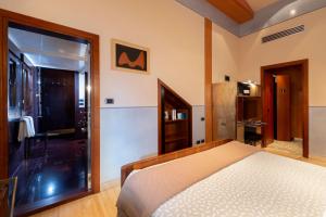 Cama ou camas em um quarto em Ca' Pisani Hotel