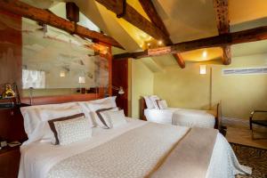 Cama ou camas em um quarto em Ca' Pisani Hotel