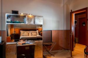 A cozinha ou cozinha compacta de Ca' Pisani Hotel