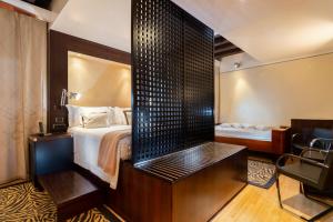 Cama ou camas em um quarto em Ca' Pisani Hotel