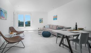 Posezení v ubytování Apartment Figtree Vodice