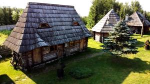 Ogród w obiekcie Gród Pędzików