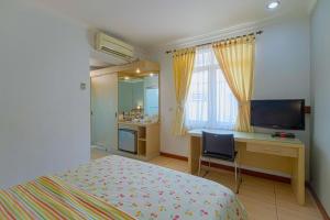 TV a/nebo společenská místnost v ubytování Applewood B&B + 21 fotografií