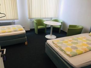Postel nebo postele na pokoji v ubytování Central Apartments Aalen
