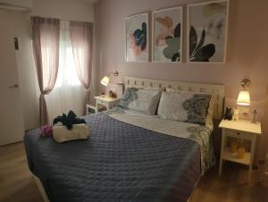 Posteľ alebo postele v izbe v ubytovaní Lagunillas Travel Apartment BY NAMASTE ELITE