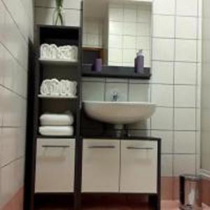 Koupelna v ubytování APARTAMENTOS AROMA