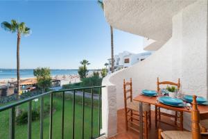 En balkon eller terrasse på Apartamento Lortal