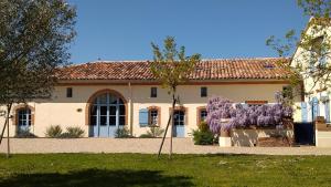 Zahrada ubytování Le Clos du Cèdre