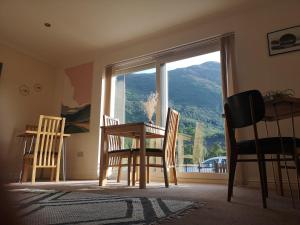 Nespecifikovaný výhled na hory nebo výhled na hory při pohledu z bed and breakfast