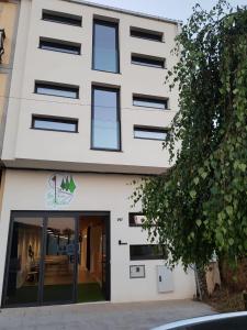 Budova, v ktorej sa hostel nachádza