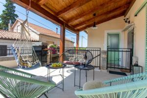 Balkon lub taras w obiekcie Holiday house DREAM
