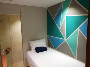 Letto o letti in una camera di Subwow Hostel