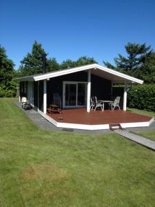 Zahrada ubytování cottage close to Hasmark beach 150m