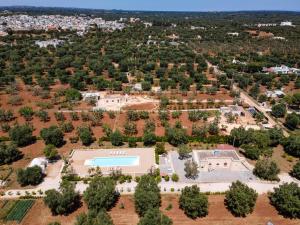 Pohľad z vtáčej perspektívy na ubytovanie Villa Ajeni by Perle di Puglia