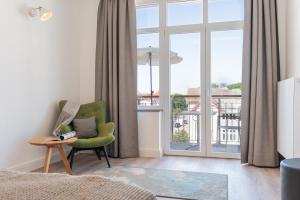Χώρος καθιστικού στο Westside Arthotel