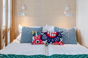 Łóżko lub łóżka w pokoju w obiekcie Apartamenty Your Seaside
