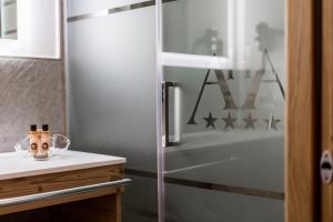 Kúpeľňa v ubytovaní Hotel Astoria