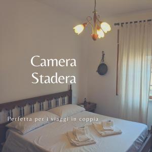 Postel nebo postele na pokoji v ubytování Maremmano BnB
