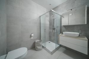 Koupelna v ubytování Apartment Figtree Vodice