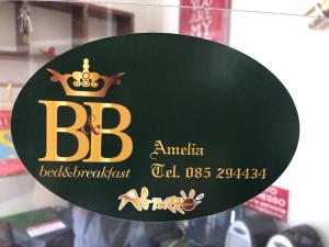 Certifikát, hodnocení, plakát nebo jiný dokument vystavený v ubytování B&B Amelia