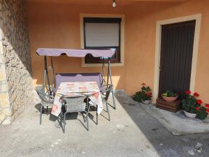 Patio nebo venkovní prostory v ubytování Studio apartman T&I