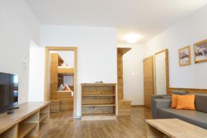 TV/Unterhaltungsangebot in der Unterkunft Bergfink apartments