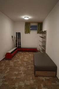 Ein Bett oder Betten in einem Zimmer der Unterkunft Bergfink apartments