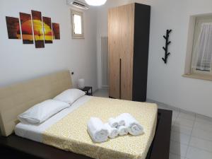Postel nebo postele na pokoji v ubytování B&B "il Vicoletto"
