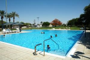 Bazén v ubytování רגע ערבה nebo v jeho okolí