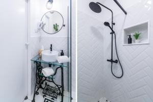 Kúpeľňa v ubytovaní Apartamenty Rejtana