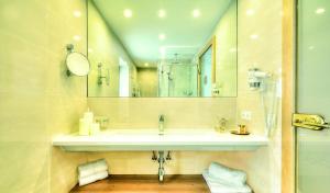 Vannituba majutusasutuses Hotel Garni Urezza