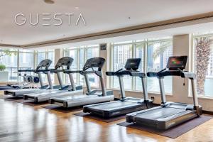 Fitness centrum a/nebo fitness zařízení v ubytování Al Majara by EMAAR, Dubai Marina