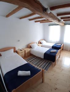 Postel nebo postele na pokoji v ubytování EVA HOUSE